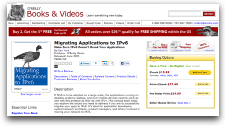 Migrating Applications to IPv6 - O Reilly Media